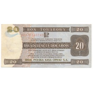 Pewex 20 dolarów 1979 - HH -