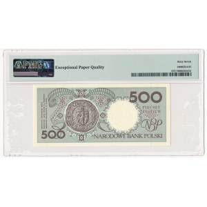 500 złotych 1990 - A - PMG 67 EPQ