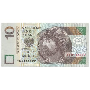 10 złotych 1994 - YC - seria zastępcza