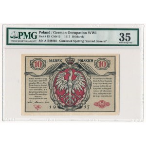 10 marek 1916 Generał Biletów - PMG 35 - RZADKI