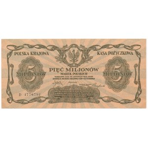 5 milionów marek 1923 - D -
