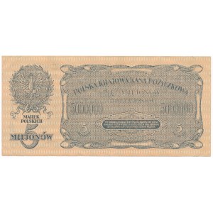 5 milionów marek 1923 - D -