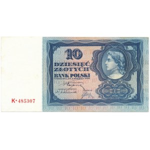 10 złotych 1928 K ★ - RZADKOŚĆ