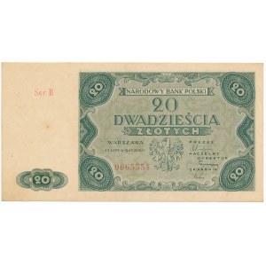 20 złotych 1947 - B -
