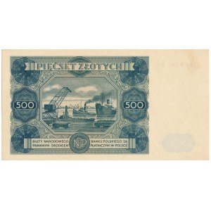 500 złotych 1947 - B -