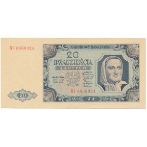 20 złotych 1948 - BI -