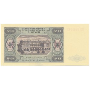 20 złotych 1948 - HS -