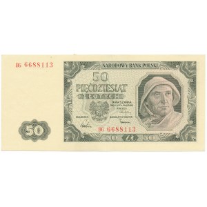 50 złotych 1948 - BG - b.rzadka odmiana