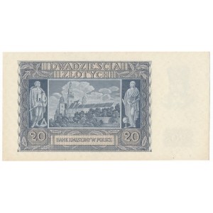 20 złotych 1940 - H -