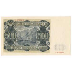 500 złotych 1940 - A -