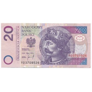 20 złotych 1994 - YD -