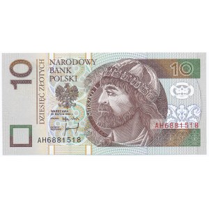 10 złotych 1994 - AH - rzadka seria