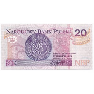 20 złotych 1994 - AM - rzadka seria