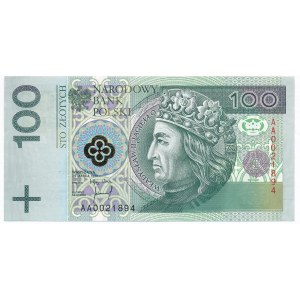 100 złotych 1994 - AA -