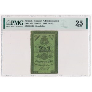 1 złoty 1831 Głuszyński - PMG 25