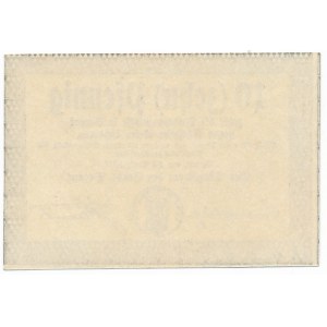 Kościerzyna, 10 fenigów 1917