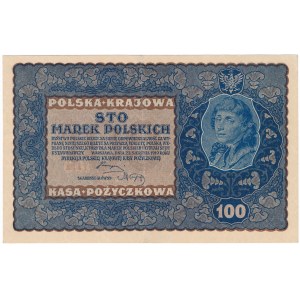 100 marek 1919 - IB Serja A - rzadsza