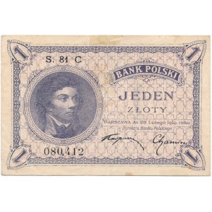 1 złoty 1919 S.81.C