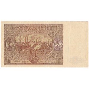 1.000 złotych 1946 - U - rzadka odmiana