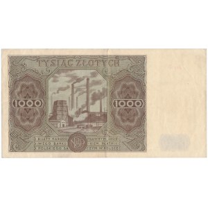 1.000 złotych 1947 - D - ładny