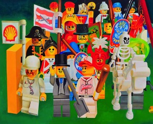 Zbigniew Gorlak, Armia Cesarza Le, obraz z cyklu BIO ARMY LEGO, 2012