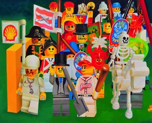 Zbigniew Gorlak, Armia Cesarza Le, obraz z cyklu BIO ARMY LEGO, 2012