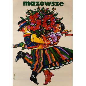 Waldemar Świerzy (1931-2013), MAZOWSZE - Plakat, 1979