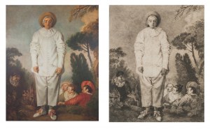Jean Antoine Watteau (1684-1721) - Według, Pierrot znany wcześniej jako Gilles