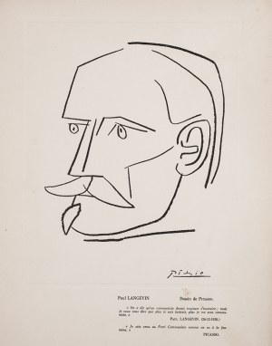 Pablo Picasso (1881-1973), Portret Paula Langevine’a, przed 1938