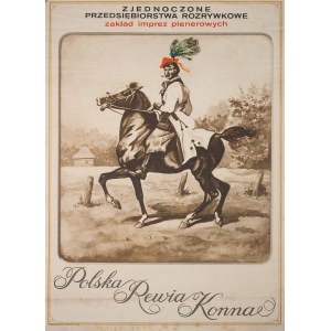 Andrzej Novak-Zempliński (Ur. 1949), Polska Rewia Konna - Zjednoczone Przedsiębiorstwa Rozrywkowe - Plakat, 1977