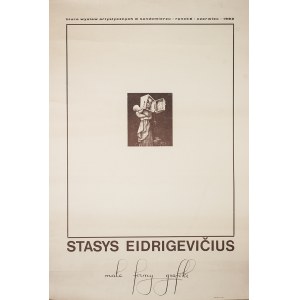 Stasys Eidrigevičius (Ur. 1949), Małe formy grafiki ­- Plakat autorski wystawy S. E. BWA w Sandomierzu - czerwiec 1982