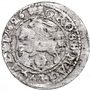Zygmunt III Waza, grosz 1626, Wilno - Pogoń w tarczy