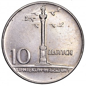 PRL, 10 złotych 1966 Mała Kolumna