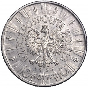 II Rzeczpospolita, 10 złotych Piłsudski 1935