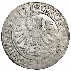 Zygmunt Stary, grosz 1531, Toruń - D/GROS