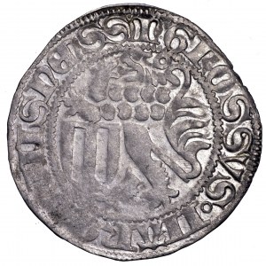 Niemcy, Fryderyk II Łagodny i Wilhelm III Turyndzki, grosz miśnieński 1464-1465, Freiberg