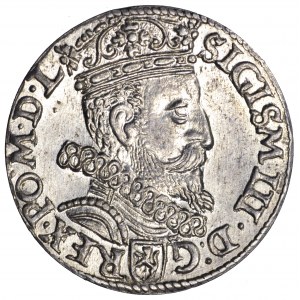 Zygmunt III Waza, trojak 1603, Kraków - piękny
