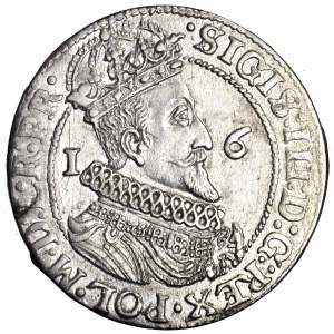 Zygmunt III Waza, ort 1624, Gdańsk, data przebita z 1623