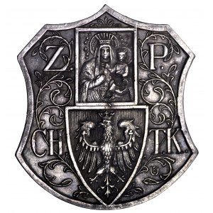 II Rzeczpospolita, odznaka Z.P.CH.TK, Lwów- Unger
