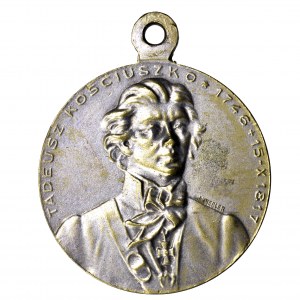 Polska, XIX wiek, medal Tadeusz Kościuszko 1746-15-X-1817