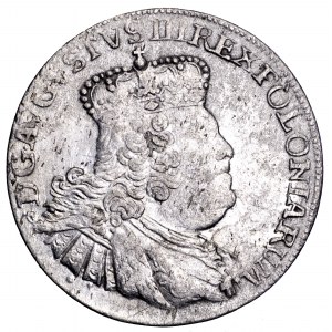 August III Sas, szóstak 1756 EC, Lipsk - piękny