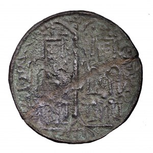 Węgry, Bela III, pieniądz miedziany (denar) 1172-1196