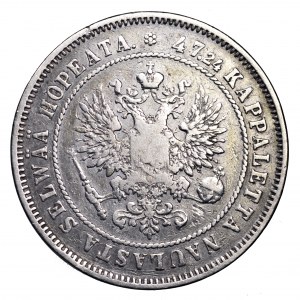 Finlandia, 2 markkaa 1874