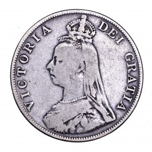 Wielka Brytania, Wiktoria, 2 floreny 1890