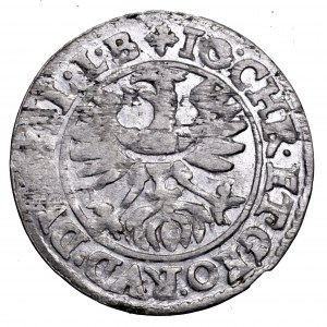 Śląsk, Ks. legnicko-brzesko-wołowskie, 3 krajcary 1616, Złoty Stok - znak menniczy, rzadkie