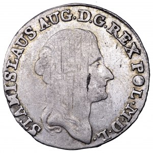 Stanisław Poniatowski, złotówka 1791 EB
