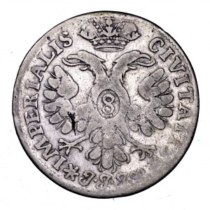 Niemcy, Lubeka, 8 szylingów 1730