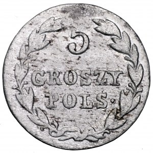 Królestwo Polskie, 5 groszy 1825 IB - ładne