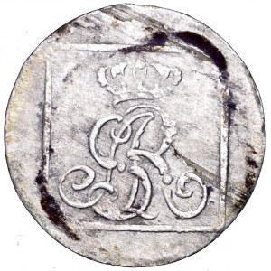 Stanisław Poniatowski, grosz srebrny 1768 FS