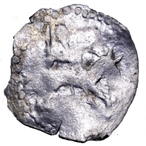 Kazimierz Jagiellończyk, denar ok. 1400, Wilno - Kolumny, rzadki